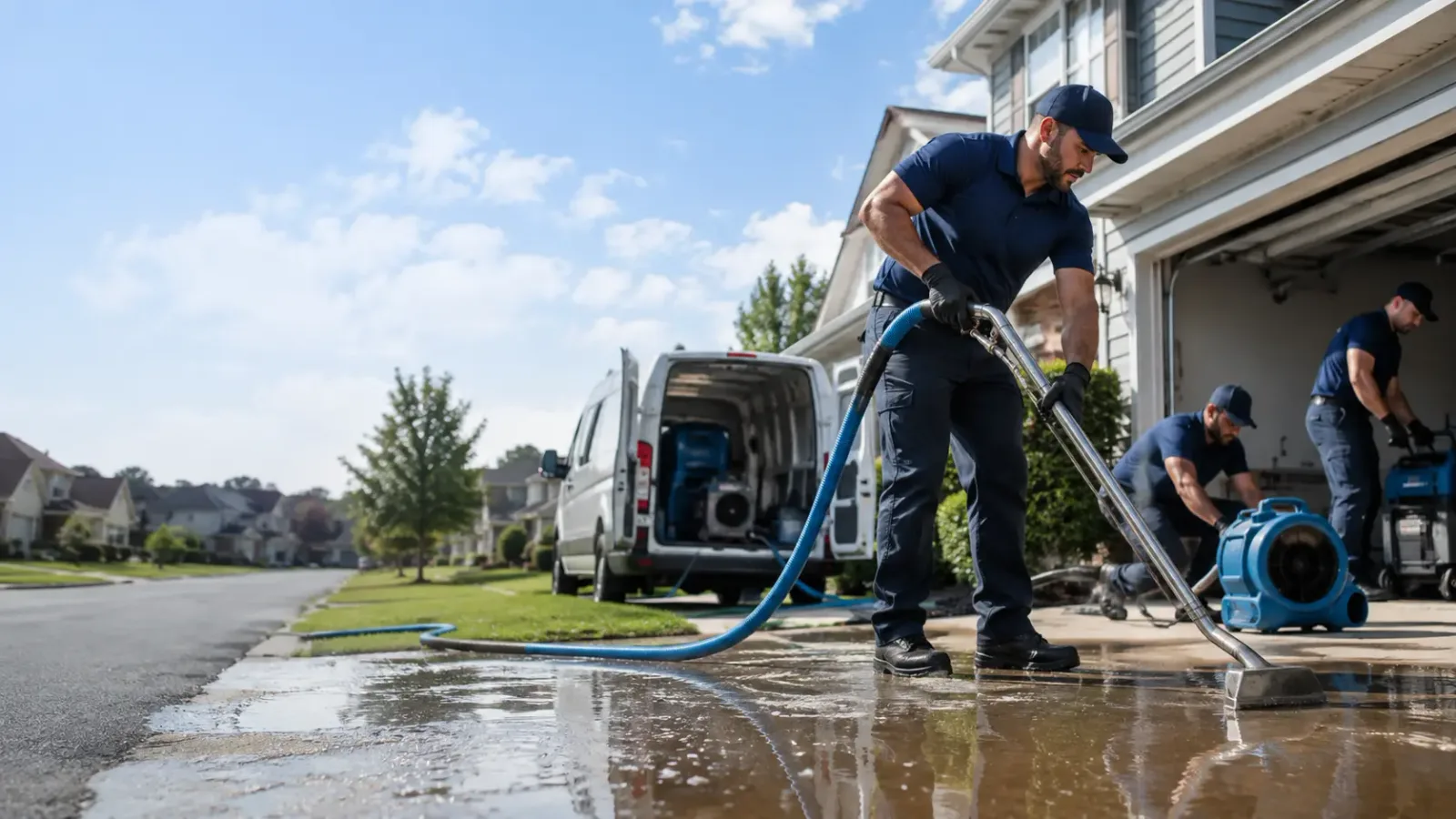 Flood Damage Restoration in Jefferson, MD